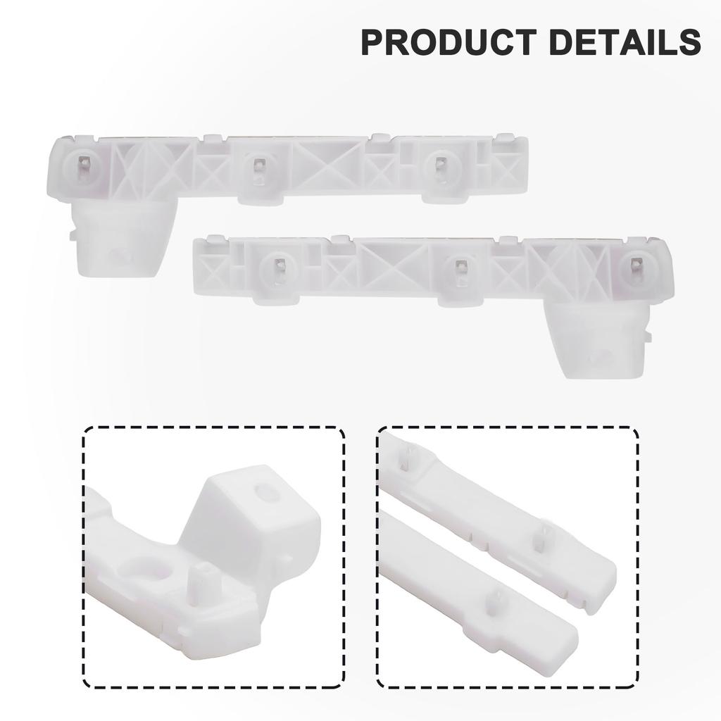 Для автозапчастей Mitsubishi Lancer кронштейн переднего бампера белый 6400A404 6400F-549 6400F-550 6400F550 легко устанавливаемый пластик