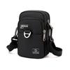 Fashion Three-layer Men's Small Shoulder Bag Hot Model High Quality Durable Nylon Men's Handbag Portable Crossbody Bag Flap Mini Waist Bag
