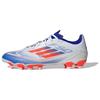 F50 League Comfortable Versatile MG (Rubber Short Studs) Artificial Grass Football Shoes Men Football Shoes White Red Blue IF1341