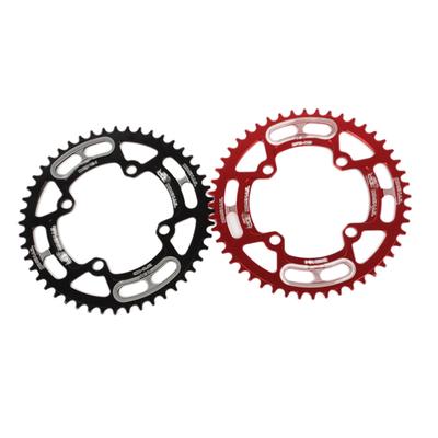 44T/46T/48T/50T/52T звездочка для горного велосипеда MTB велосипедная шатунная система алюминиевая узкая широкая звездочка BCD 104