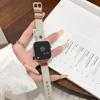 Ремешок для часов Apple Watch 46/42/44/45/49 мм 38/40/41 мм из искусственной кожи, модный ремешок для часов серии Ultra2 Se 10/9/8/7/6/5/4/3/2/1