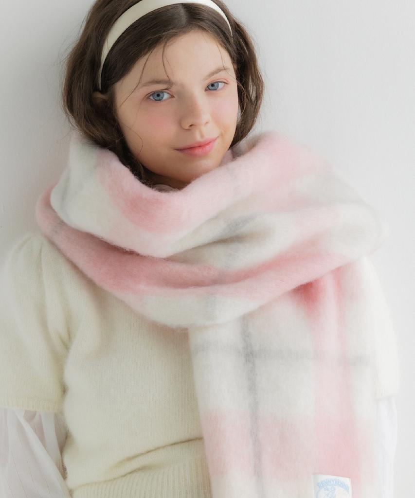 Шарф в клетку 'Fairy Cotton Check' от Laenilaeni [Fairy Ribbon] - Шарф в клетку 'Fairy Cotton Check' (M003Fr)