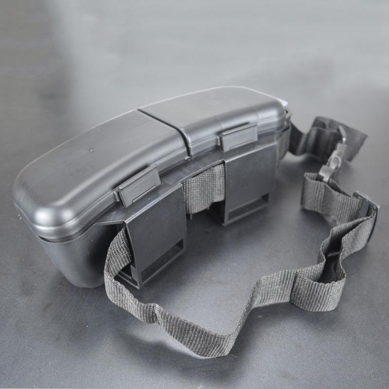 Двухслойная многофункциональная поясная коробка для хранения рыболовных принадлежностей и наживки