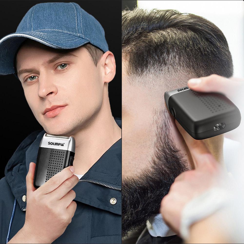 Аккумуляторная бритва SOLIMPIA Professional Series Shaper Trimmer Сеточная бритва Ultra-Glass Shave