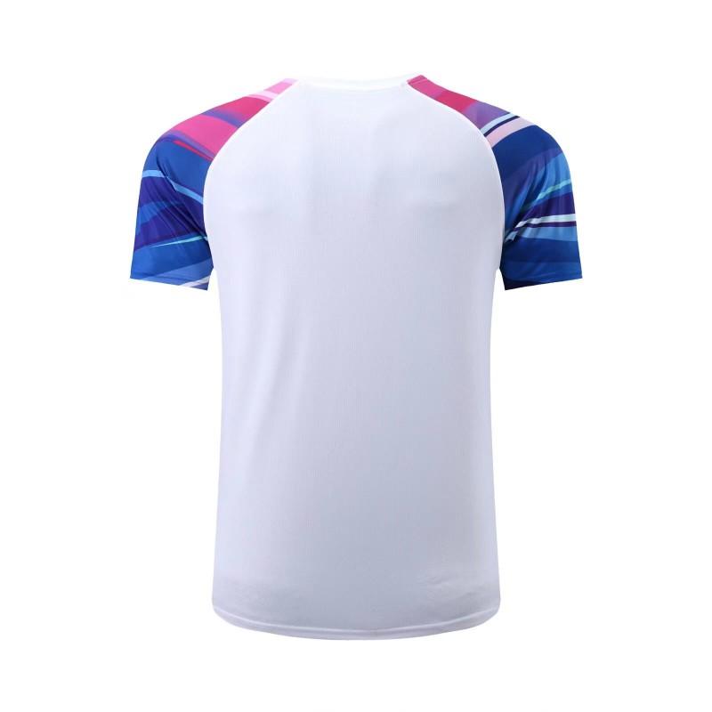 Quick-Dry Badminton Shirt Men Women Unisex Sport Training Top Breathable Athletic Tee