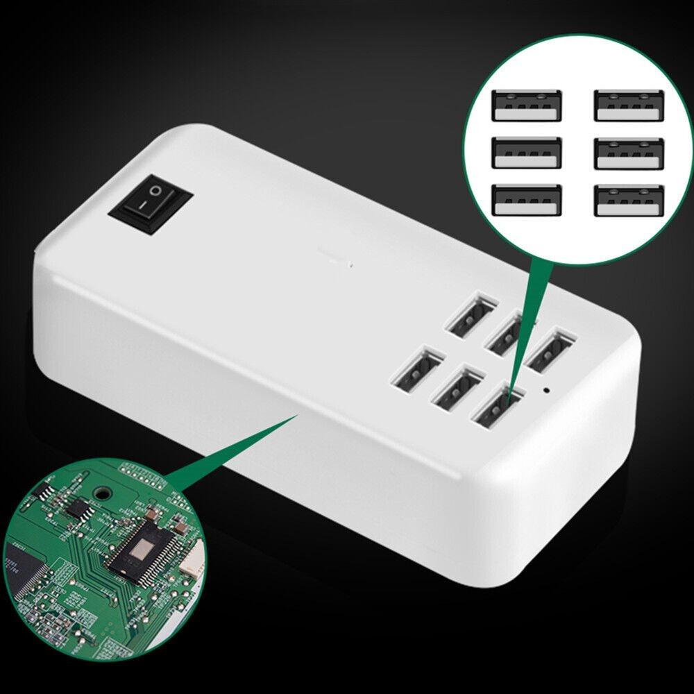 Портативный с адаптером питания 1,5 м кабель USB концентратор гнездо адаптер блок питания USB зарядное устройство для телефона