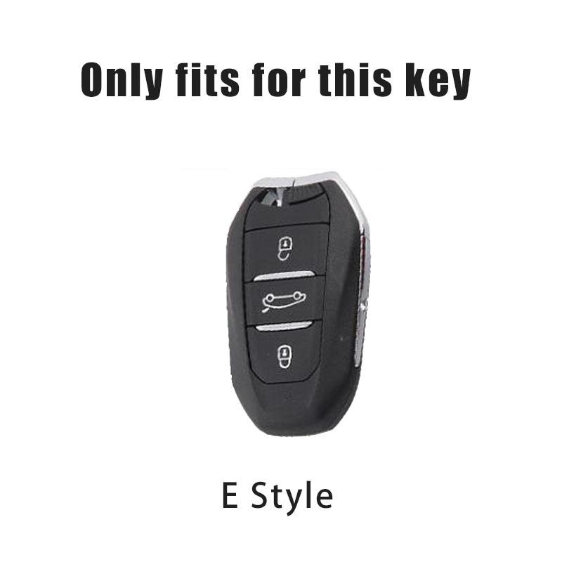 Car Smart Remote Key Case Cover Key Bag TPU Shell Holder Protection Fob For Peugeot 2008 3008 4008 5008 308 408 508 Accessory