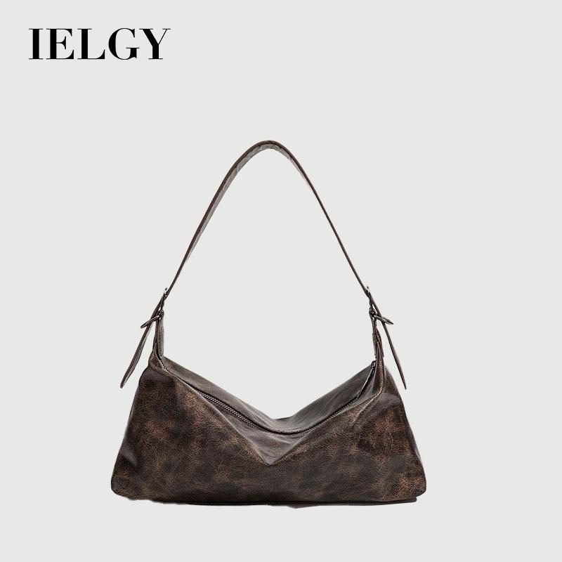 IELGY Underarm Baguette Bag All-Match Shoulder Messenger Bag
