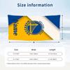 Golden State Warriors Custom Name Printed Beach Towel Personalized Soft Towel For Swimming Beach Travel