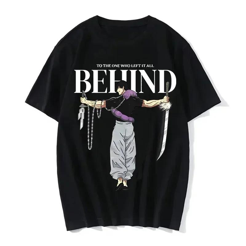 Японская аниме-футболка Jujutsu Kaisen для женщин, унисекс, унисекс, футболки с рисунком Gojo Satoru, женская мода, повседневная футболка, футболка унисексga