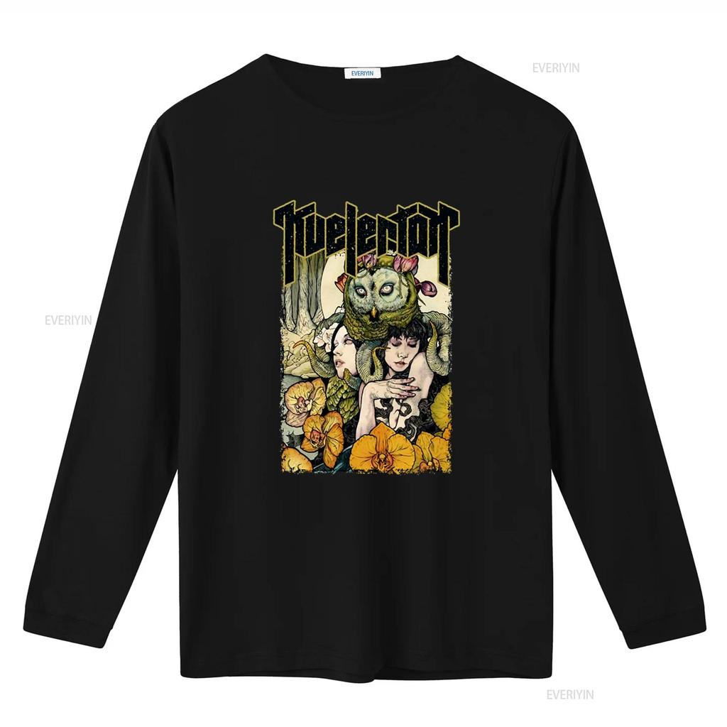 KVELERTAK Octopool T Shirt Unique Art Print with Owl Women and Floral Design for Stylish Look vintage Washed