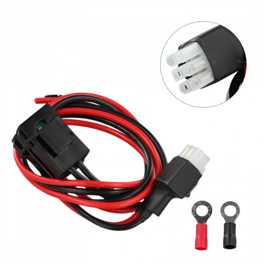 Heavy Duty 30Amp 6Pin DC Power Cable for TS50s TS60s TS140 TS440 TS450