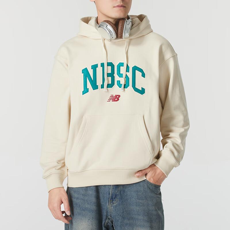 New Balance Толстовка мужская бежевая NCE31251-LBE