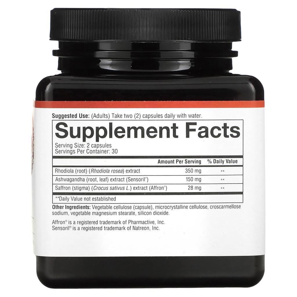 Youtheory Saffron, 60 Capsules