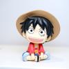 Аниме One Piece Луффи Зоро Мультяшная Фигурка ПВХ Модель Кавайная Настольная Украшение Детские Игрушки Подарки