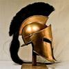 King Spartan 300 Movie Helmet Liner & Stand for Re-Enactment,LARP,Role Play