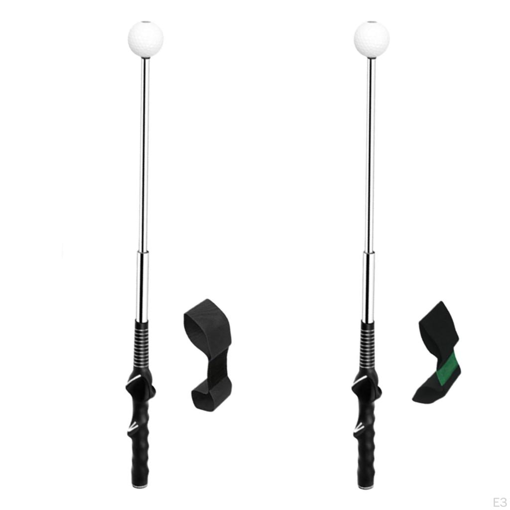 Регулируемый тренажер для гольфа Swing Trainer для использования в помещении и на открытом воздухе с нарукавной повязкой