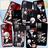 Чехол для телефона Samsung Galaxy S25 S24 S23 iPhone 16 15 Xiaomi Redmi Note 14 13 12 16E X 11 Pro Max 14C OPPO Moto Huawei Cartoon Tokyo Ghoul Cute Cover