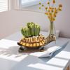 Lifelike Turtle-Shaped Flower Pot Eco-Friendly Desk Mini Ornament Bonsai Plant Holder  Garden