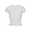 T-shirt - Urban Classics - Court - Coton doux - Manches courtes - Blanc