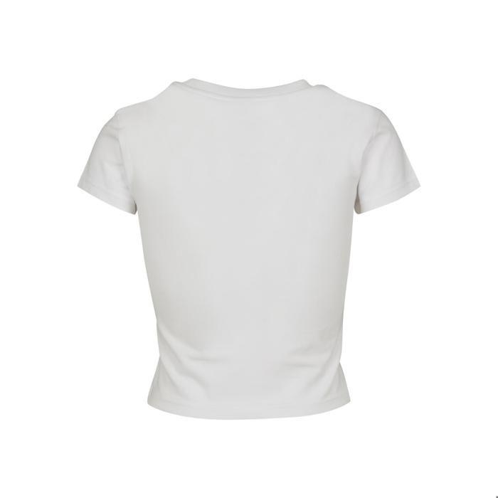 T-shirt - Urban Classics - Court - Coton doux - Manches courtes - Blanc