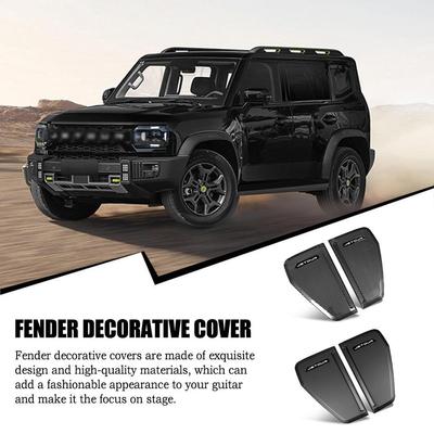 Наклейки на автомобиль, внешняя сторона логотипа, вентиляционное отверстие, крышка в форме листа, аксессуары для отделки кузова, аксессуары для Chery Jetour Traveler T2, аксессуары Voiture