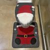 Non-Slip Cute Christmas Toilet Seat Covers Creative Santa Claus Bathroom Mat Xmas Supplies for Home New Year Navidad Gift Decor