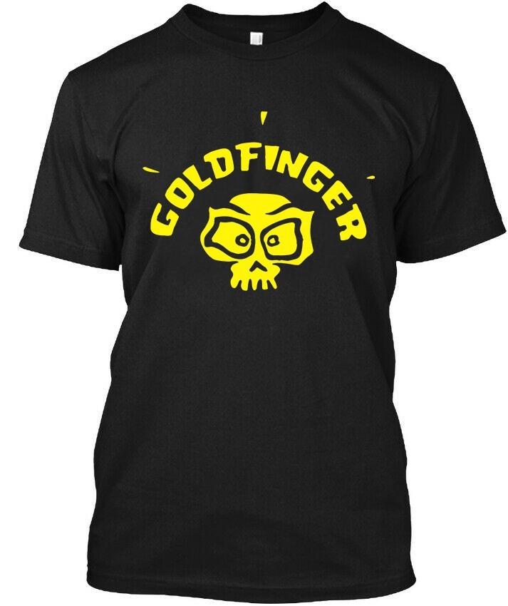 New! Popular Goldfinger American Ska Music Art Retro Graphic Logo T-Shirt S-4XL