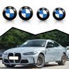 BERV3 2Pcs 82mm 74mm Car Front Bonnet Logo Rear Trunk Cover Badge Emblem for BMW E46 E39 E60 E90 E30 X1 X2 X3 X4 X5 X6 X7 M3 M4 M5