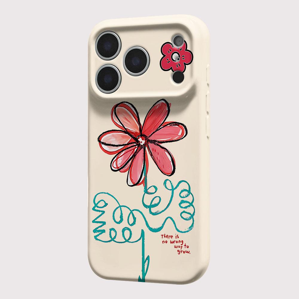 Милый Чехол для Телефона с Цветочным Узором для Xiaomi Mi 15T 14T 13 12 12s 9 10 11 Poco C40 M5 X3 F4 NFC Pro 4G 5G Глянцевая Пленка Жесткий PC Чехол