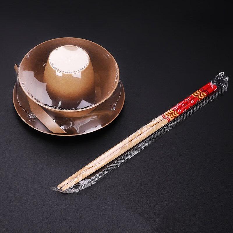 ZISIZ Одноразовый набор столовой посуды из 4 предметов