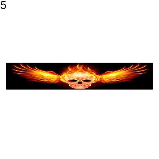 Переднее лобовое стекло автомобиля 3D творческие глаза череп наклейка ветровое стекло наклейка декор