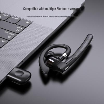 Bluetooth-бизнес-гарнитура с AI-переводом, шумоподавлением, длительным временем работы от аккумулятора, новым дизайном с одним наушником, накладная, версия 5.4