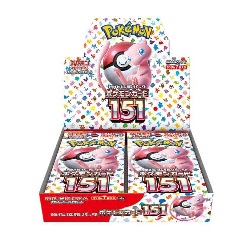 Коробка расширенного выпуска Scarlet & Violet "Pokemon Card 151"