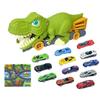 Dinosaur Truck Toys for Kids Large Dinosaur Truck Dinosaur Transport Truck Playset Pull Back Car