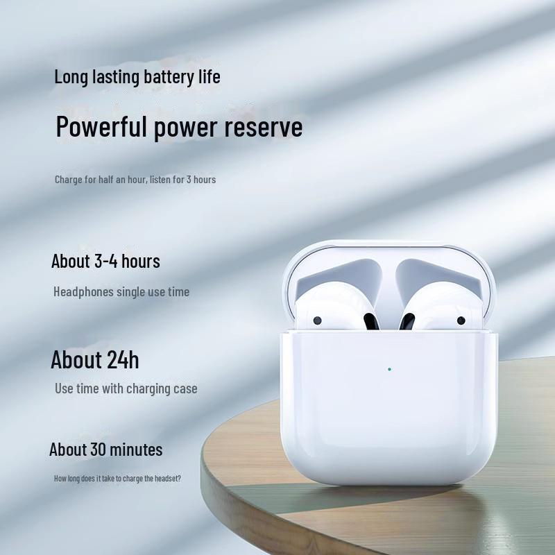 Беспроводные Bluetooth-наушники Pro4 True Wireless TWS с интеллектуальным шумоподавлением — высококачественная модель Pro6.