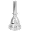 Horn Mouthpiece Durable Wearproof Copper Musical Instrument Tool Accessory for Bass TubaSilver