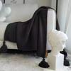 Handmade Nap Blanket with Tassel Throw Blanket Fashion Sofa Blanket  Bed