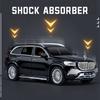 1/24 Scale Maybach GLS-Class GLS600 Diecast Car Model Toy, Pull Back Toy Vehicle with Sound and Light for Kids Toddler Boys Girls Gift Collection