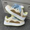 Niche Color Matching Design Board Shoes Women's 2025 Spring New Original Fashion Trendy Student Versatile Casual Bread Shoes