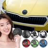 1Pcs Car ABS Logo Auto Front Hood Emblem Rear Trunk Cover Sticker for Octavia MK2 MK1 2 3 A5 A7 A8 Fabia Karoq Superb Rapid Kamiq