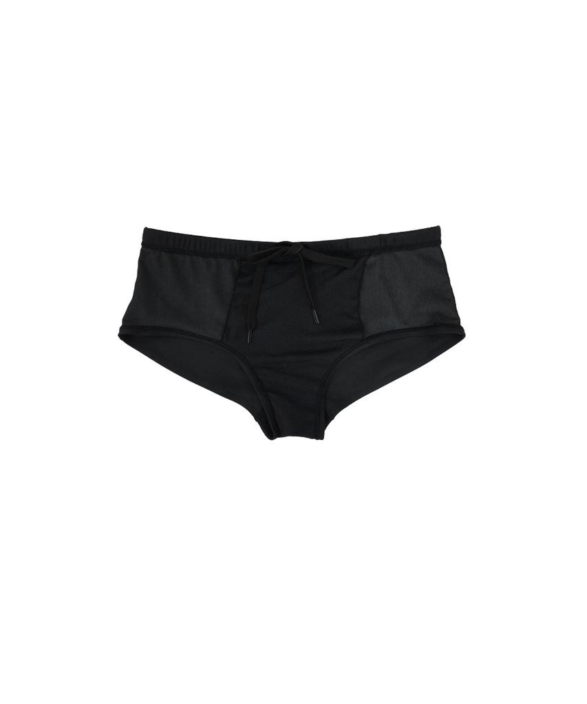 TS SPORTS Мужские Короткие Квадратные Плавки M Глубокое Погружение-Черный
