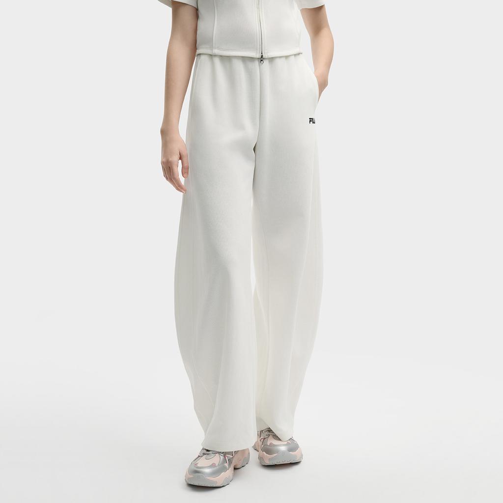 New FILA ORIGINALE Casual Pants Women's Cloud White F11W529601F-WT