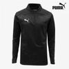 Galleria Puma Team Final Warm Training Футболка с длинным рукавом и полумолнией