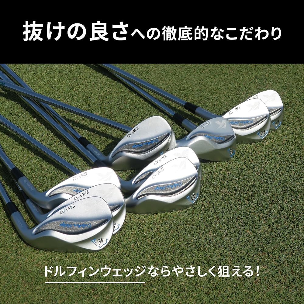 Kasco Dolphin Wedge DW-123 N.S.PRO Zelos6 Ladies Design 54 Degree Golf Club