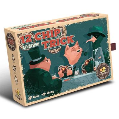 Asmody 12 Chip Trick Board Game, популярная корейская игра