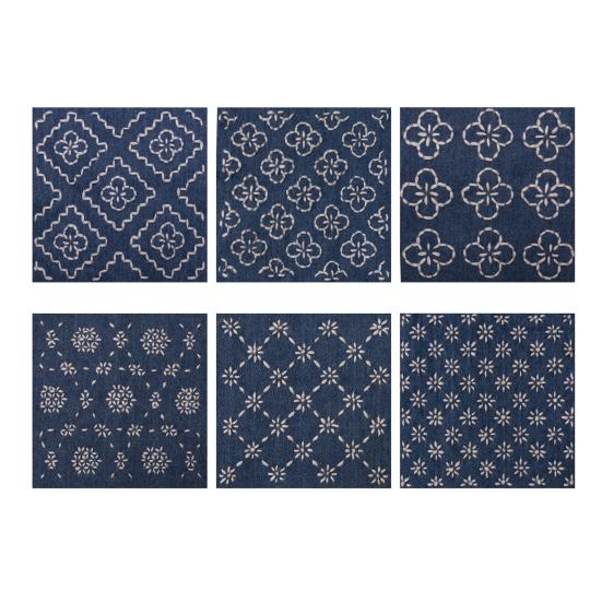 Переводные рисунки для вышивки. Набор трафаретов для перевода рисунков. Набор трафаретов для вышивки «Сашико».