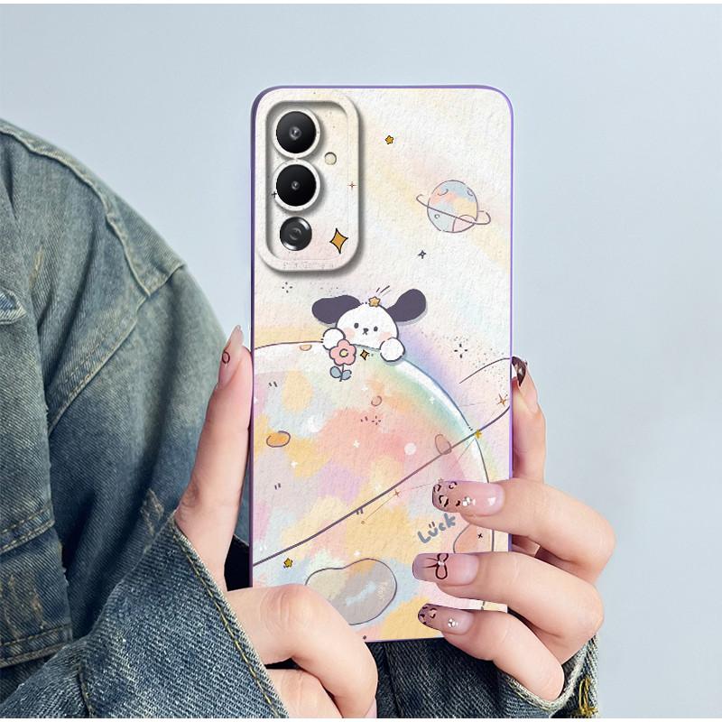 Чехол для телефона Tecno Pova 4 LG7n Задняя крышка Силиконовый Милый Расписной Мультяшный Корпус Funda Прекрасный Печатный Защитный Кожух
