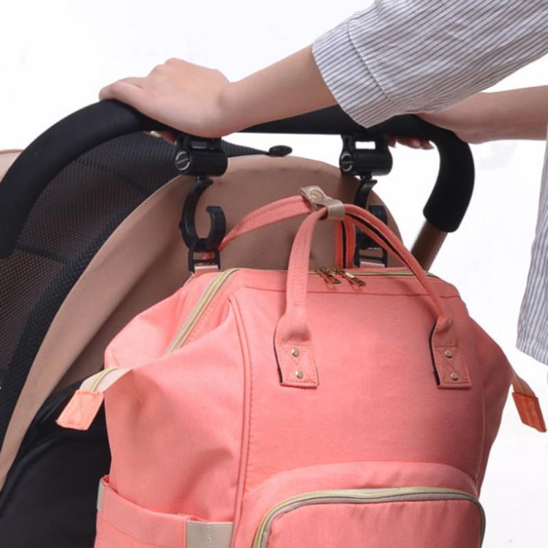 Детская коляска, вращающийся на 360 градусов крючок, 2 шт.