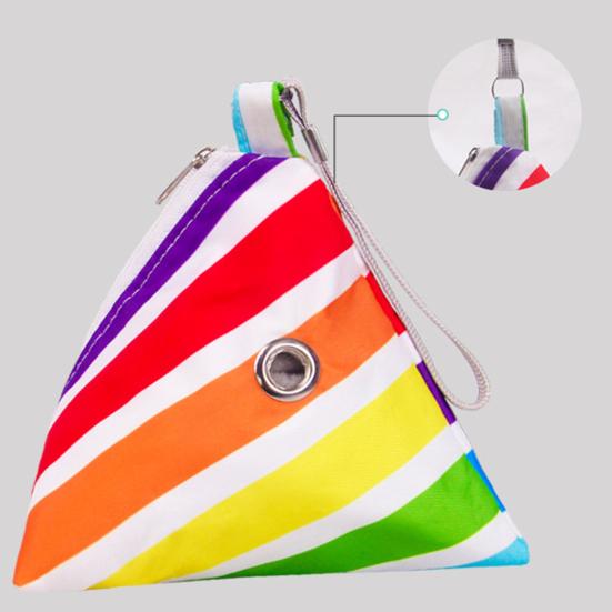 Переноска для маленьких животных, модная переноска с дышащими отверстиями, портативная дорожная сумка-переноска с треугольными чашками для хомяка